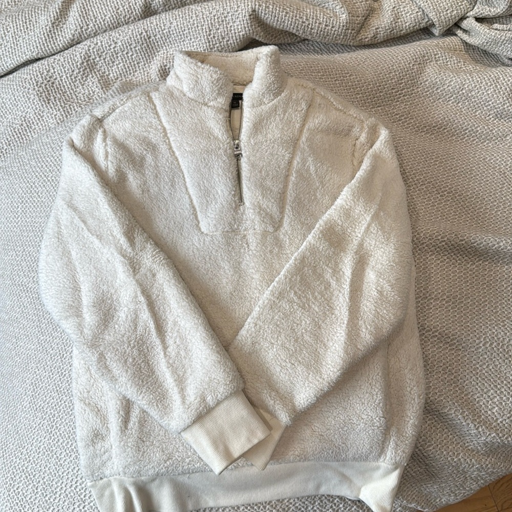 Banana Republic Sherpa 1/4 Zip M